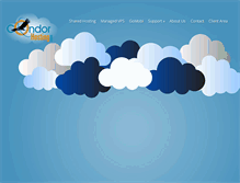 Tablet Screenshot of condorhosting.com